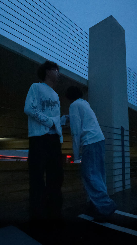 American Ruin Waffle Knit Thermal